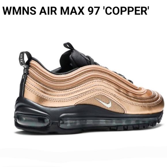 Women's Nike Air Max 97 'Copper' or 'Metallic Copper Bronze' - Picture 13 of 16
